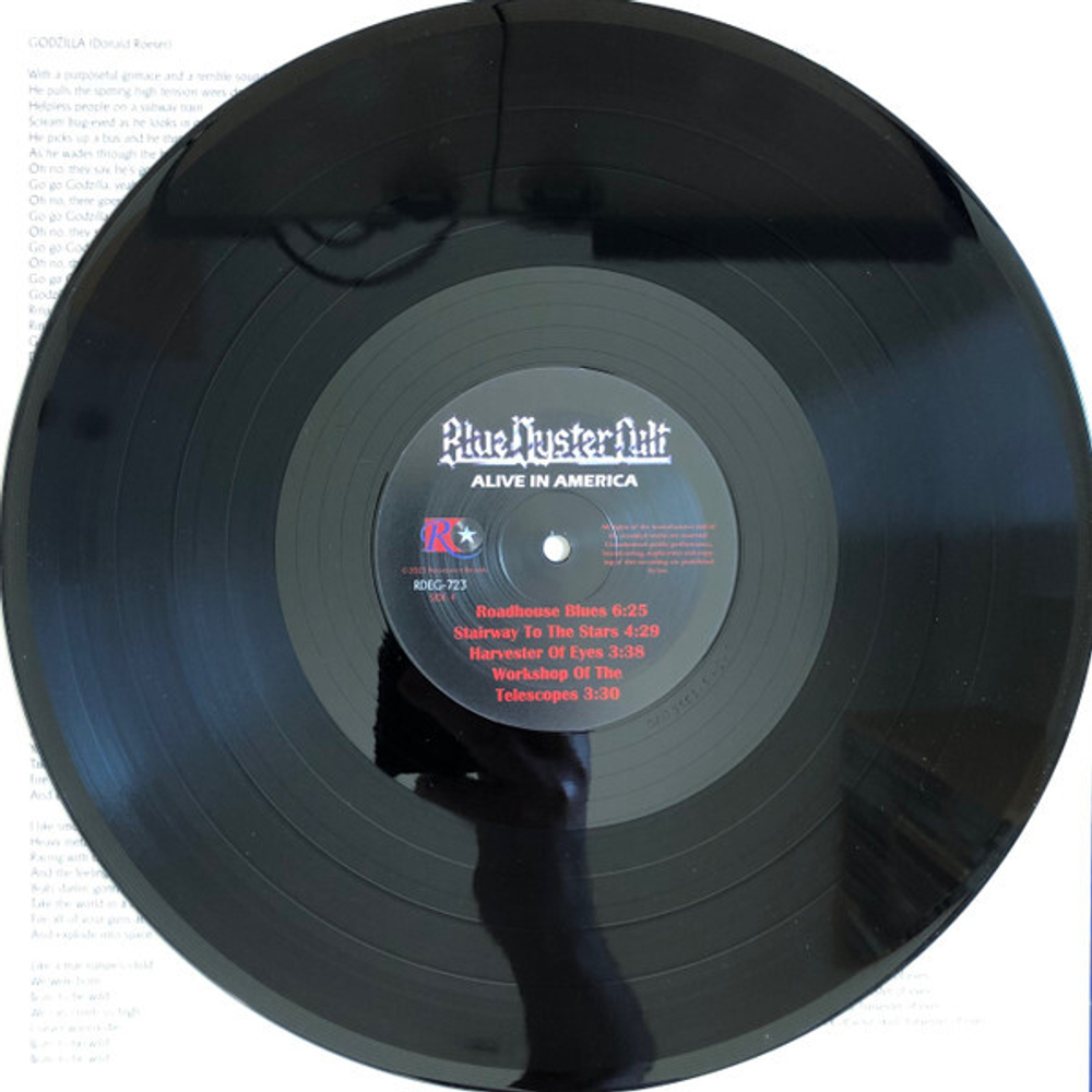 Blue Oyster Cult / Alive In America (Coloured Vinyl)(2LP)