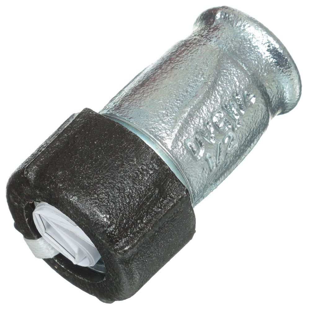 Муфта 1/2", DN 15, чугун, внутр рез, Gebo, 17.195.01.01