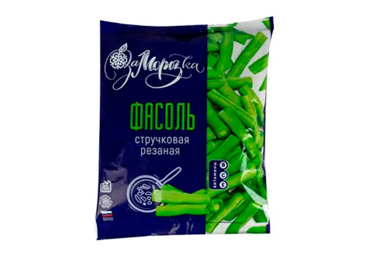 Стручковая фасоль замороженная, 400г