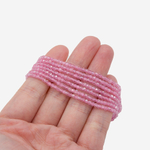 Фианиты, оттенок "Нежный розовый", 2,3мм, кубик, микроогранка