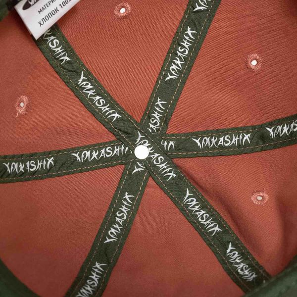 Кепка Cover кирпичная/зеленая - фото 10