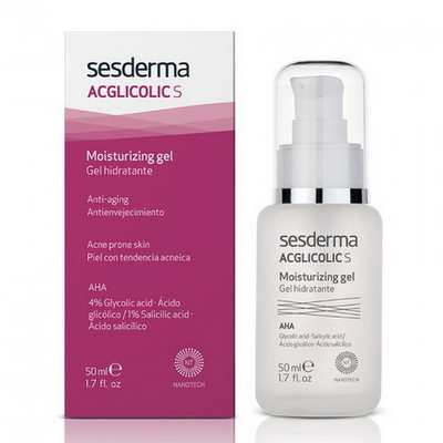 Acglicolic S Moisturizing Gel Sesderma | Гель увлажняющий с гликолевой и салициловой кислотой