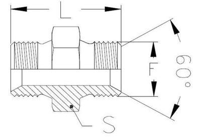 Соединение P BSP 1.1/4" BSP 1.1/4"