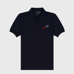 Поло Fred Perry x Raf Simons Embroidered Navy