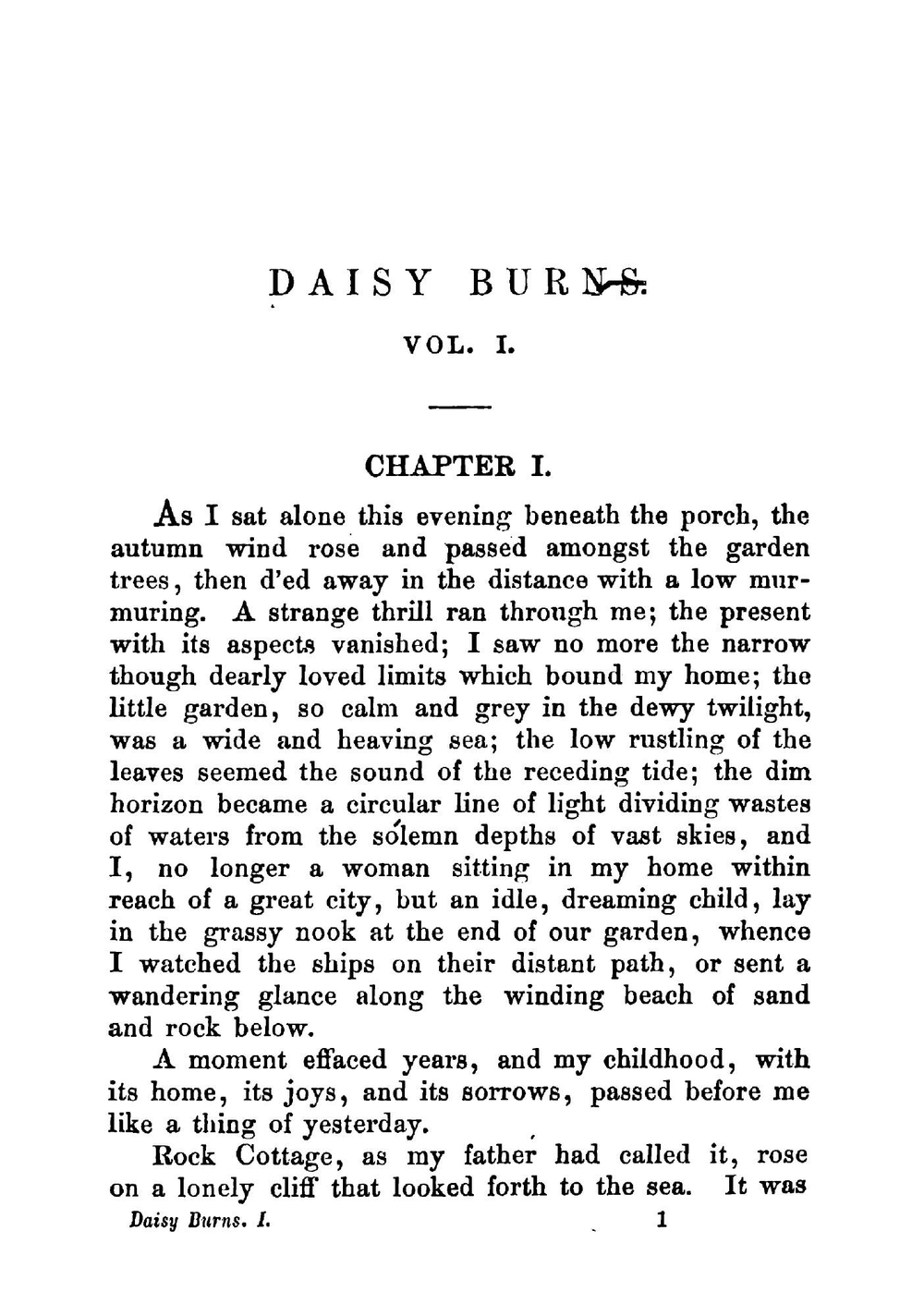 Daisy Burns. Volume 1 | Kavanagh Julia