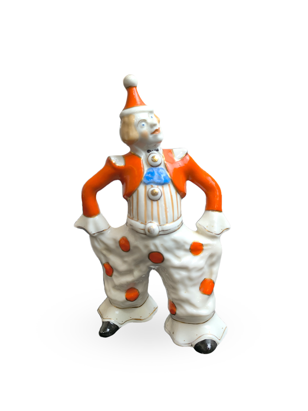 Фарфоровая статуэтка "Клоун" ДФЗ Вербилки