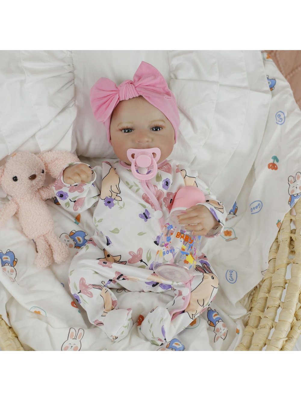 Кукла Реборн мягконабивная LifeReborn 45см (LR-023)