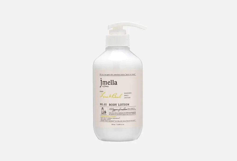 Jmella Лосьон для тела с лаймом и базиликом Lime & Basil Body Lotion