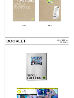 Альбом NCT - 2021 WINTER SMTOWN : SMCU EXPRESS NIGHTTIME PASS