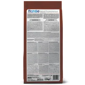 Сухой корм Monge Dog Speciality Line Monoprotein для взрослых собак всех пород, из ягненка с рисом и картофелем