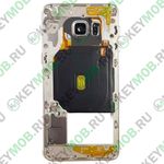 Средняя часть для телефона Samsung Galaxy S6 Edge+ (SM-G928F), Золотая