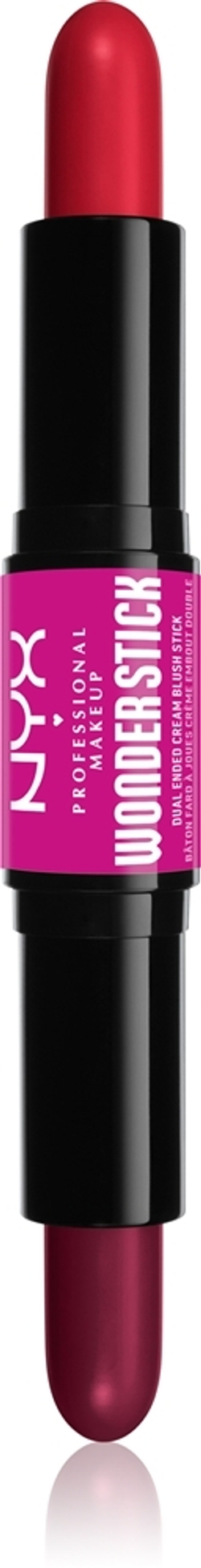 NYX Professional Makeup Wonder Stick Cream Blush - Двусторонний контурный стик, 2× 4 g