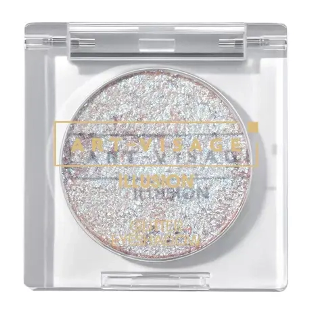 Тени для век Art-Visage Illusion glitter eyeshadow 1.9 гр