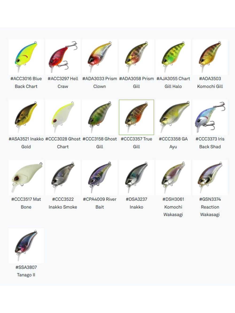 Воблер DUO Realis Crank Mid Roller 40 F, AOA3503 Komochi Gill, 40 мм, 5,3 г, плавающий, крэнк