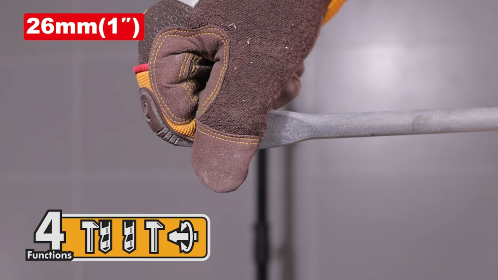 Аккумуляторный бесщеточный перфоратор SDS-Plus INGCO CRHLI422682 INDUSTRIAL 42 В 2,5 Дж 2х2Ач
