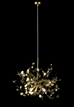 Светильник подвесной Crystal Lux GARDEN SP3 D400 GOLD