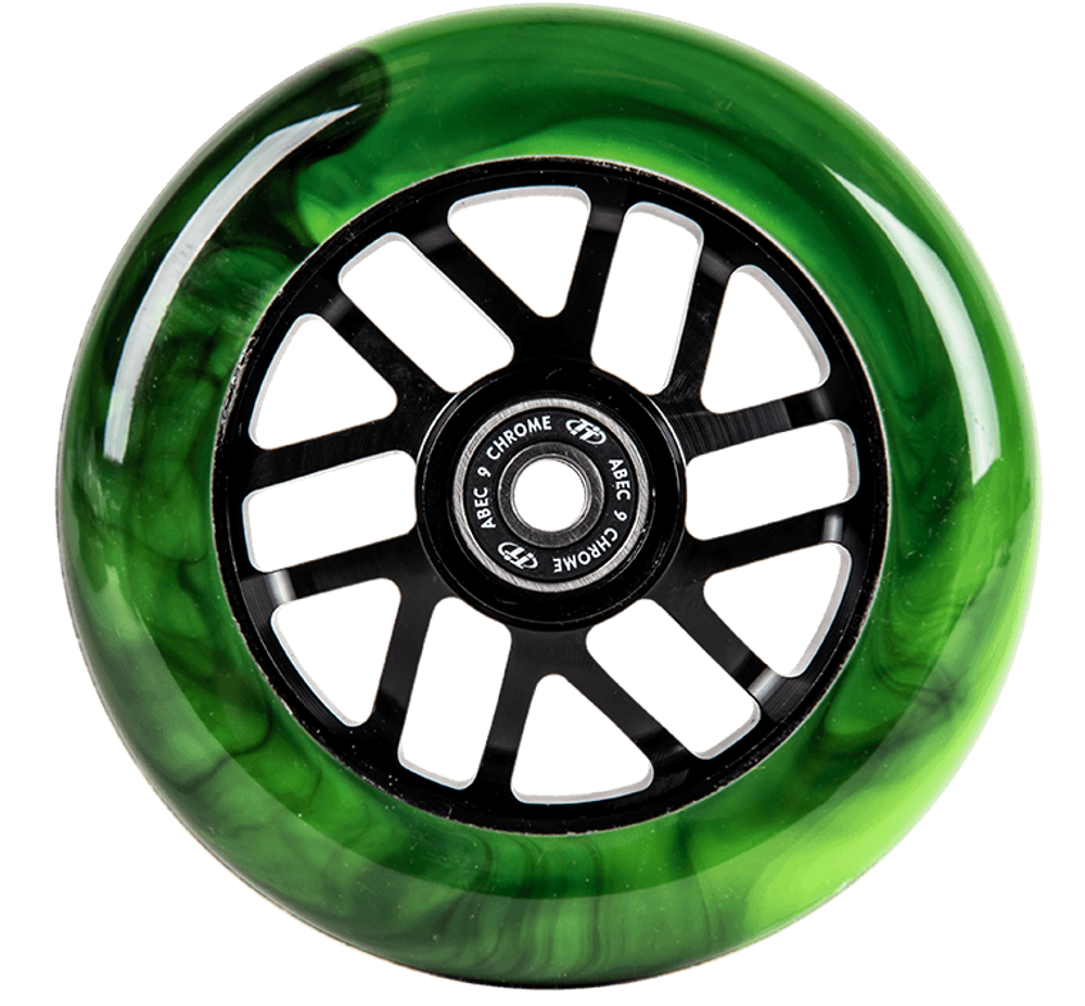 Колеса Tech Team 110мм V-AW02MG green Freak