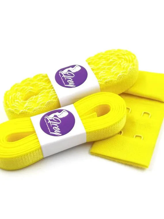 Крючки/петли Arta-F, 28 мм, 2*3, лимон (желтый)