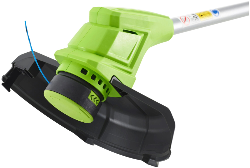 Триммер Greenworks G24LT30 24V 2110407UB (30,5 см) аккумуляторный c 4 Ач аккумулятором и зарядным устройством