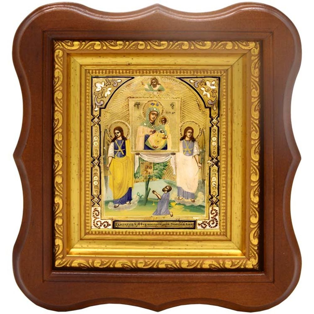 Одигитрия Святогорская. Старинная икона Божией Матери.