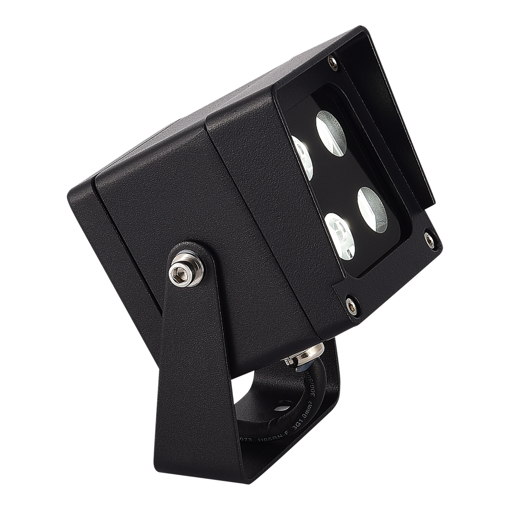 SL9520.405.01 Светильник уличный наземный ST-Luce черный/черный LED 1*9W 3000K/4000K/6500K GLARE