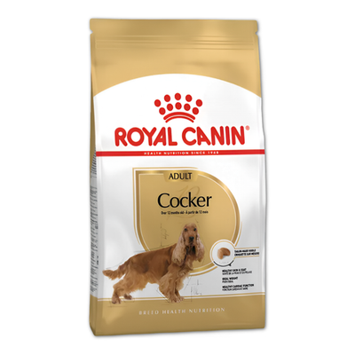 Royal Canin корм сухой для взрослых собак породы кокер спаниель