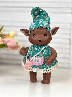 Пупс Nines 24см Duendys Gofry-mulato (N0374N2)
