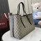 Сумка-тоут Gucci GG Emblem , чёрный