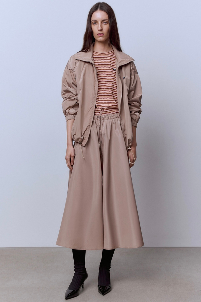 Юбка-солнце на кулиске из нейлона