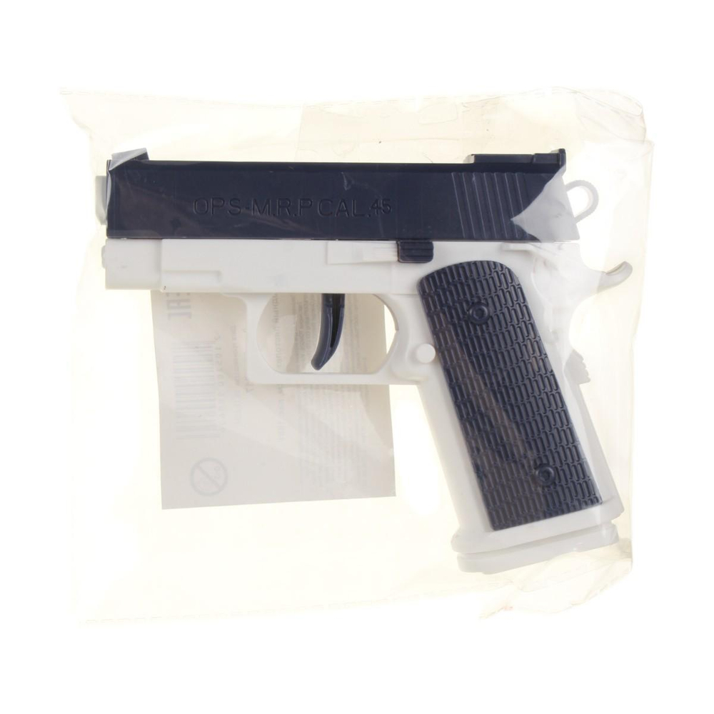 Водный пистолет 13см. синий, пакет 1681