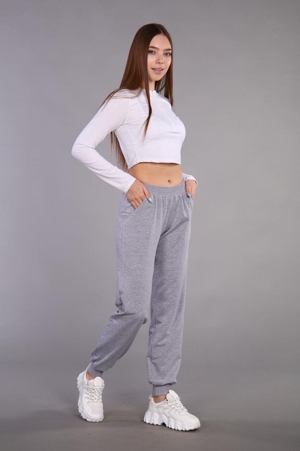 Классика - брюки серый Iv-capriz (Акция)