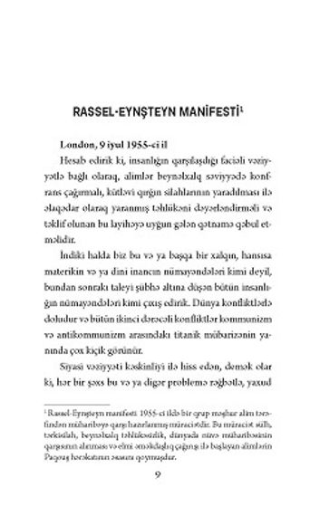 Seçmə hekayələr. Bertran Rassel