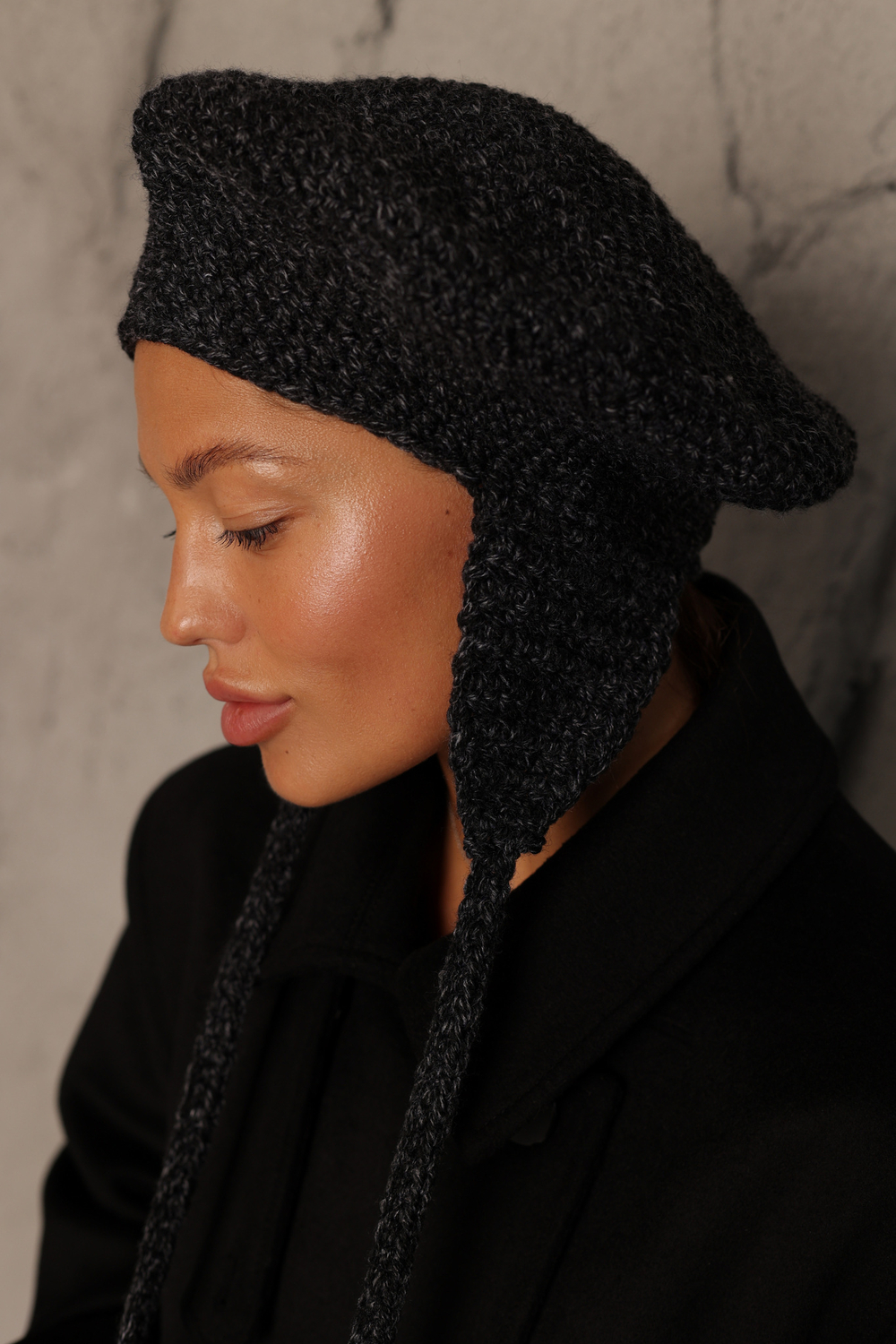 Берет с ушками