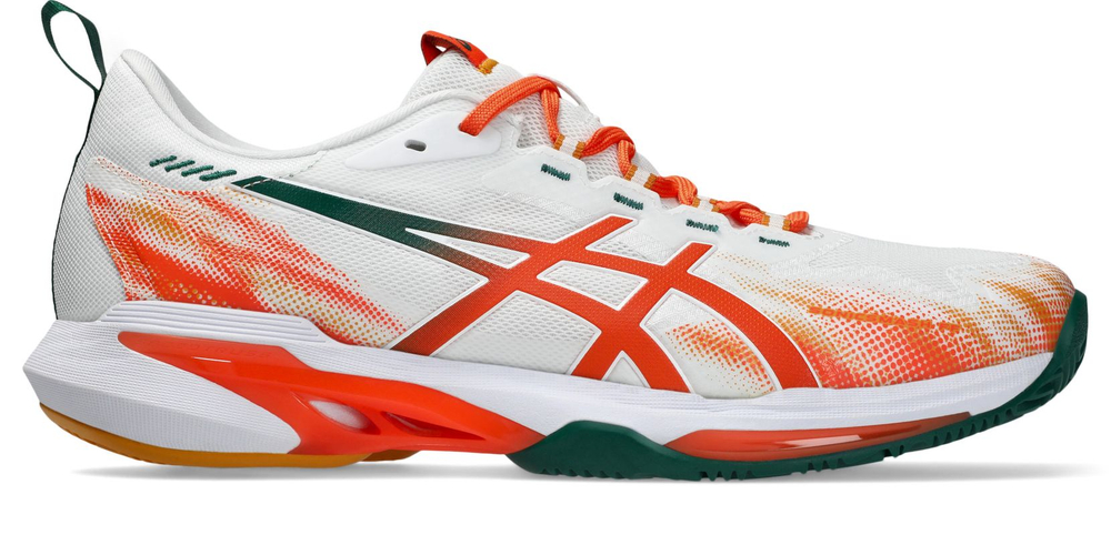 Мужские кроссовки для Падел Asics Sonicsmash FF - white/energy orange