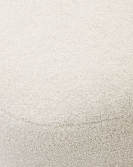 Martina Пуф для ног из необработанной ткани букле 123 x 85 см