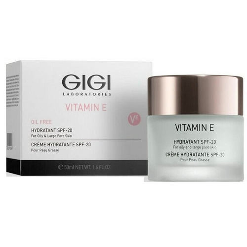 Крем увлажняющий для жирной кожи SPF20 GiGi Vitamin E Hydratant For Oily Skin 50мл