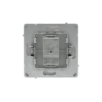 Розетка TV проходная, KANT, белый песок