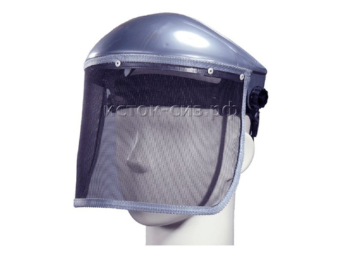 Щиток защитный ИСТОК экран стальная сетка  реечное оголовье