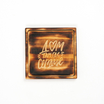 Деревянная менажница из кедра для подачи блюд и закусок "Дом там где сердце"