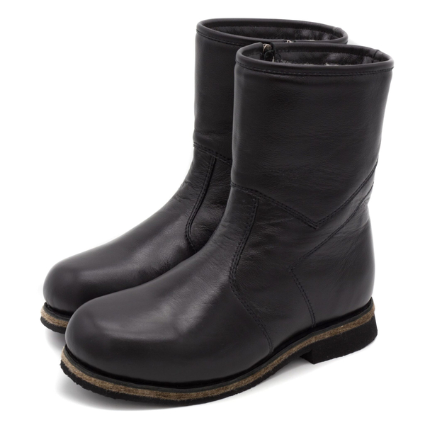 Унты укороченные мужские из кожи теленка