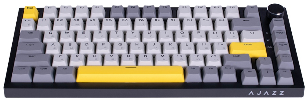 Клавиатура Ajazz AK820/Moon/GWY черный