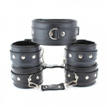 Набор фиксаторов из натуральной кожи