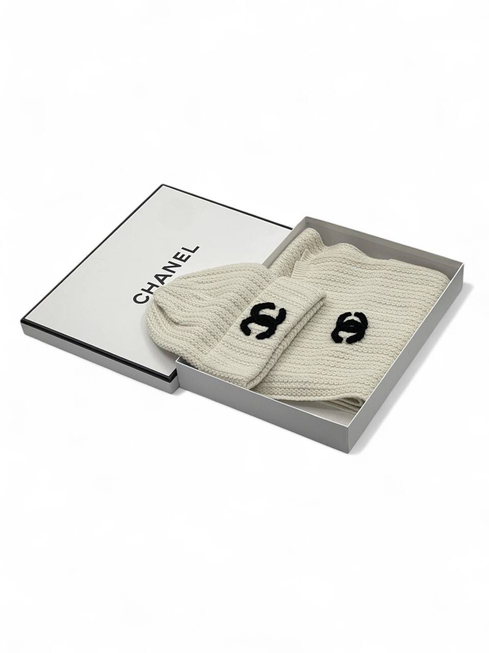 Комплект CHANEL (шапка + шарф), арт. 466390490