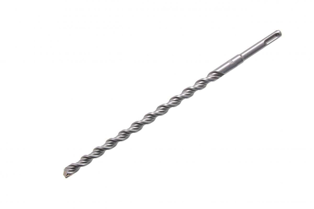Бур по бетону, двойная спираль, Cobalt W-tip, 14x260 мм, SDS PLUS, серый
