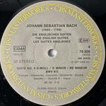 Бах - Английские сюиты 2LP (Голландия 1977г.)