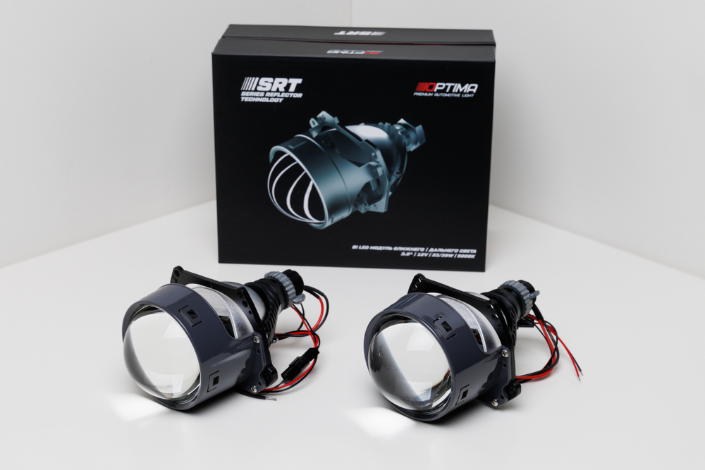 Optima Bi-LED Lens SRT 3.0" 5000К 12V