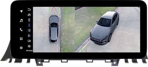 Магнитола для Nissan Murano Z51 2008-2015 - Teyes LUX ONE 360 монитор 12.3" 2K QLED на Android 10, Быстрая, CarPlay, 4G SIM-слот, 4 камеры в комплекте