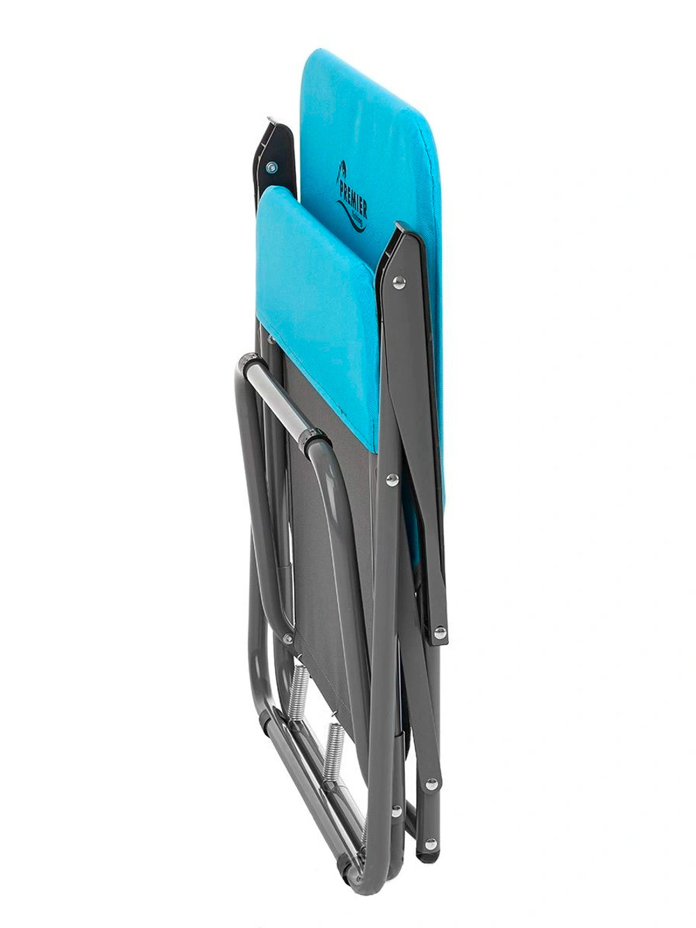 Кресло складное Premier Fishing СK-01 труба ф19, голубой (T-PR-SK-01-LB)