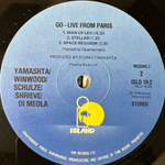 Stomu Yamashta's Go ‎– Go Live From Paris 2LP (Англия 1976г.)