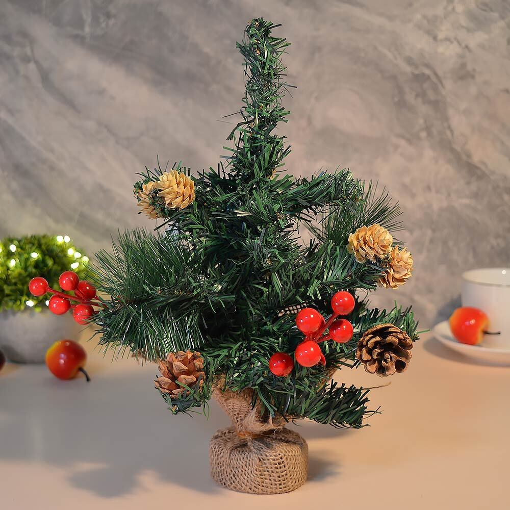 Елка настольная 30см декорированная, SYCB17-103